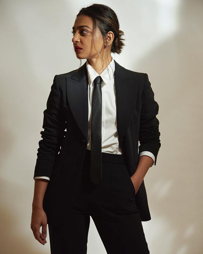 Staggering Clicks Of Radhika Apte in Designer Outfit